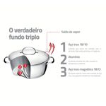 jogo de panelas tramontina 4 peças allegra 65660270