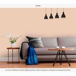 tinta acrílica standard semibrilho 15l hidrotintas brilho e cor areia (mp)