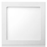 painel led quadrado sobrepor 24w bivolt elgin 6500k luz branca (mp)