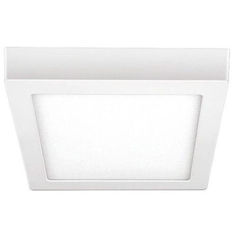 painel led quadrado sobrepor 24w bivolt elgin 6500k luz branca (mp)