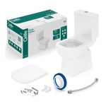 kit vaso sanitário celite elite branco com caixa acoplada 3,6l (mp)
