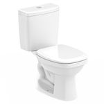 kit vaso sanitário like celite branco com caixa acoplada 3,6l (mp)