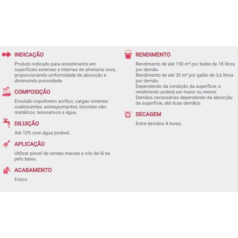 selador acrílico vitória régia 3,6 litros (mp)