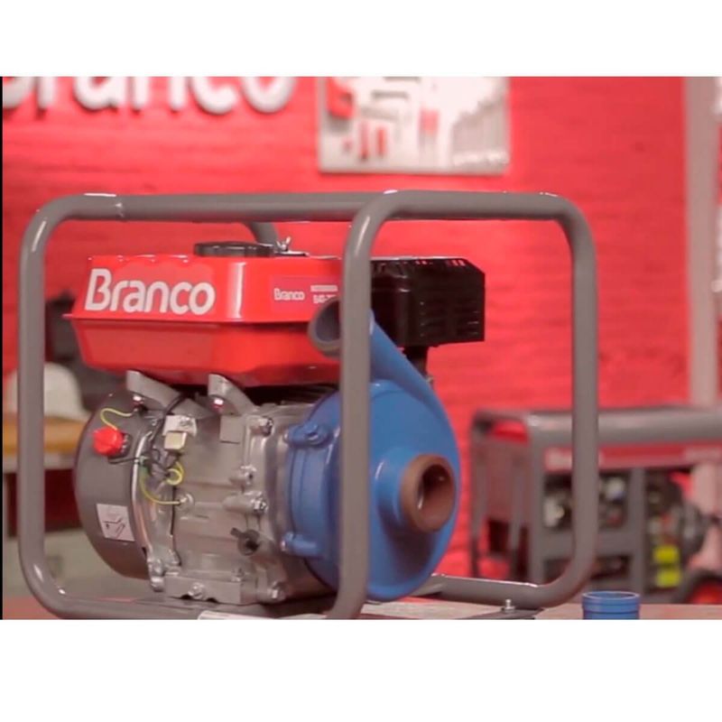 motobomba branco a gasolina partida manual 6,5cv b4t 716 (mp)