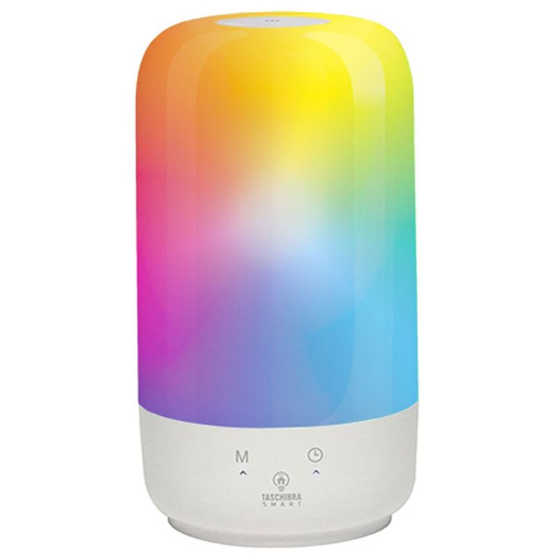 smart luminária de mesa taschibra pill wi-fi led 6w rgb (mp)