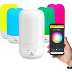 smart luminária de mesa taschibra pill wi-fi led 6w rgb (mp)