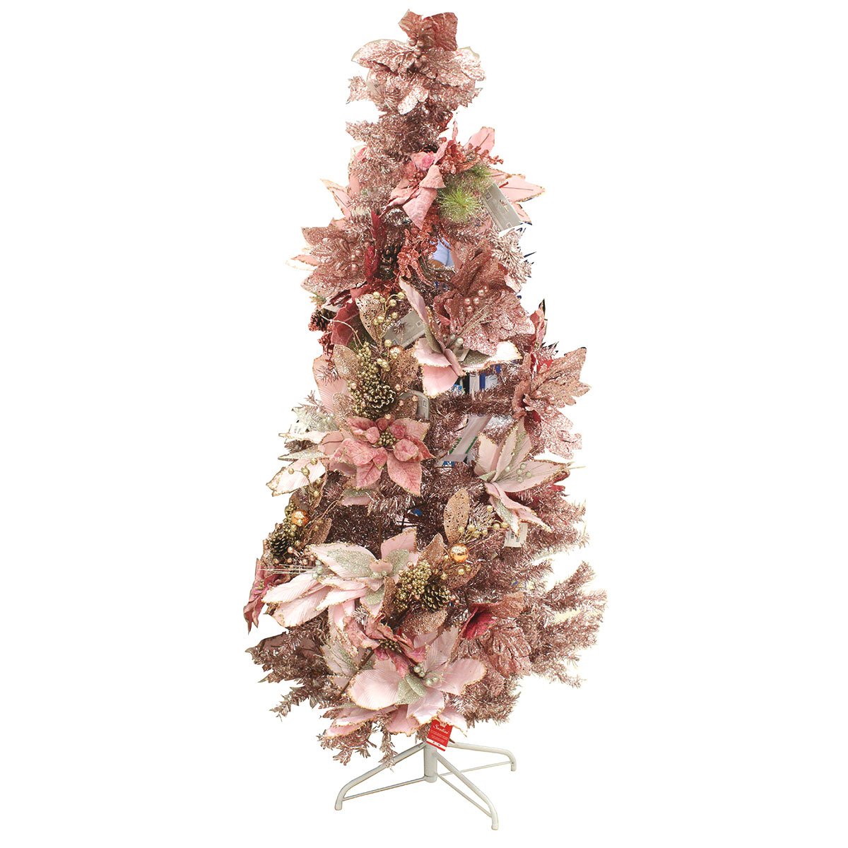 Árvore de Natal Latcor 585 Galhos, Rosa - XM205