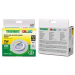 spot embutir taschibra alltop led par20 redondo 7w 3000k 15090203 branco (mp)