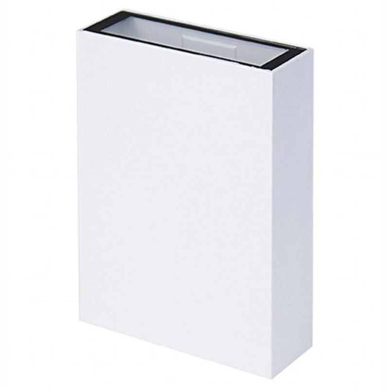 arandela taschibra led quadre 3000k 15060110 branca (mp)