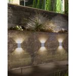arandela taschibra led quadre 3000k 15060110 branca (mp)