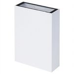 arandela taschibra led quadre 6500k 15060111 branca (mp)