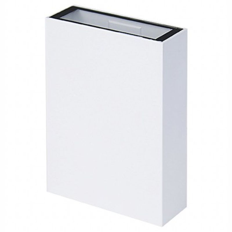 arandela taschibra led quadre 6500k 15060111 branca (mp)