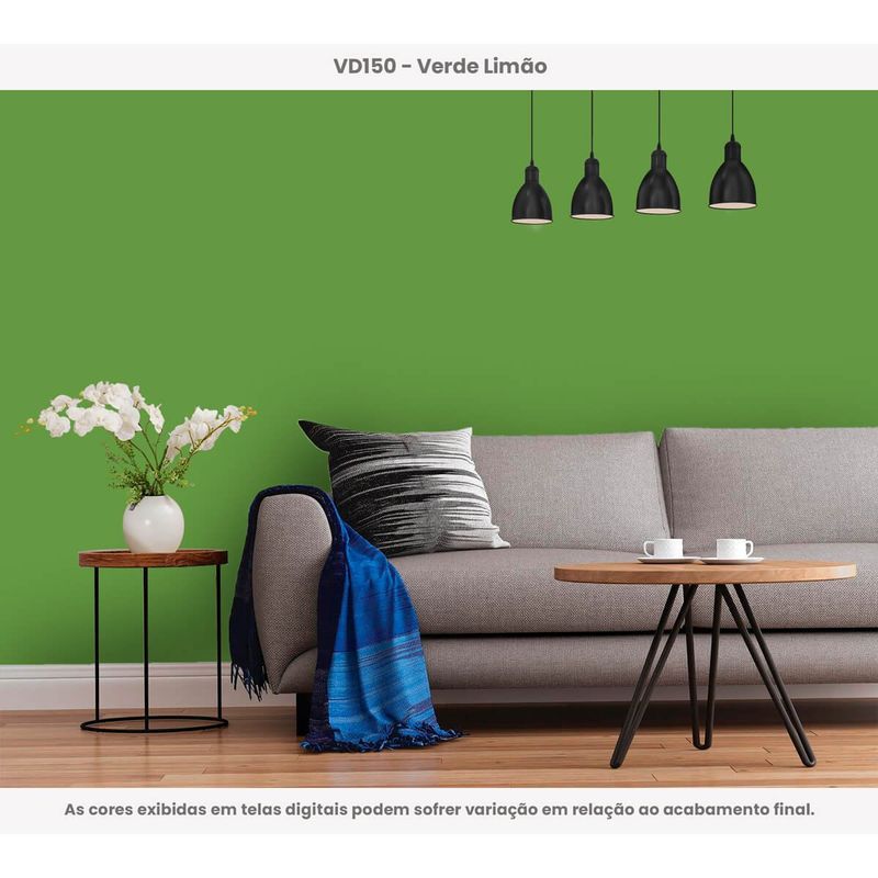 tinta acrílica citycolor econômica fosco verde limão 3,6 litros 064vd150 (mp)