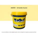 tinta acrílica citycolor econômica fosco amarelo suave 3,6 litros 064am250 (mp)