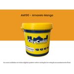 tinta acrílica citycolor econômica fosco amarelo manga 3,6 litros 064am190 (mp)