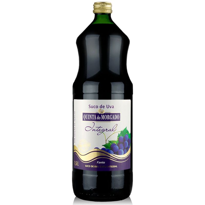 suco de uva tinto integral quinta do morgado 1,5 litro