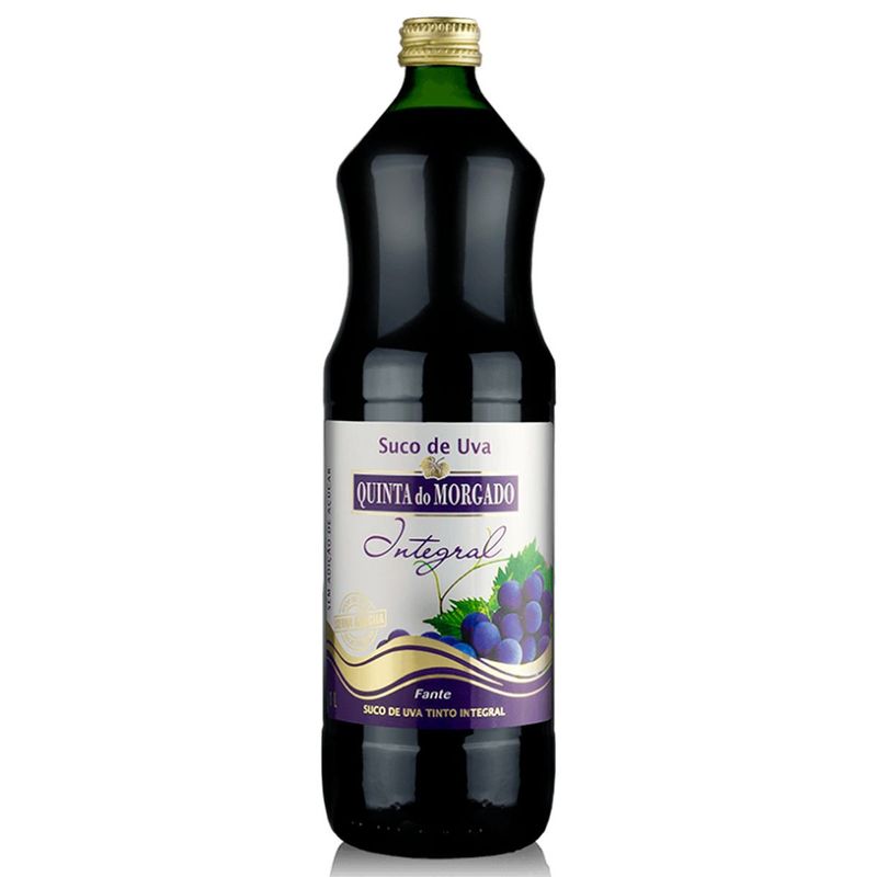suco de uva tinto integral quinta do morgado 1 litro