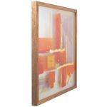 quadro latcor abstrato laranja - e071a-2