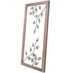 quadro latcor folhas verde e marrom - j066a-1