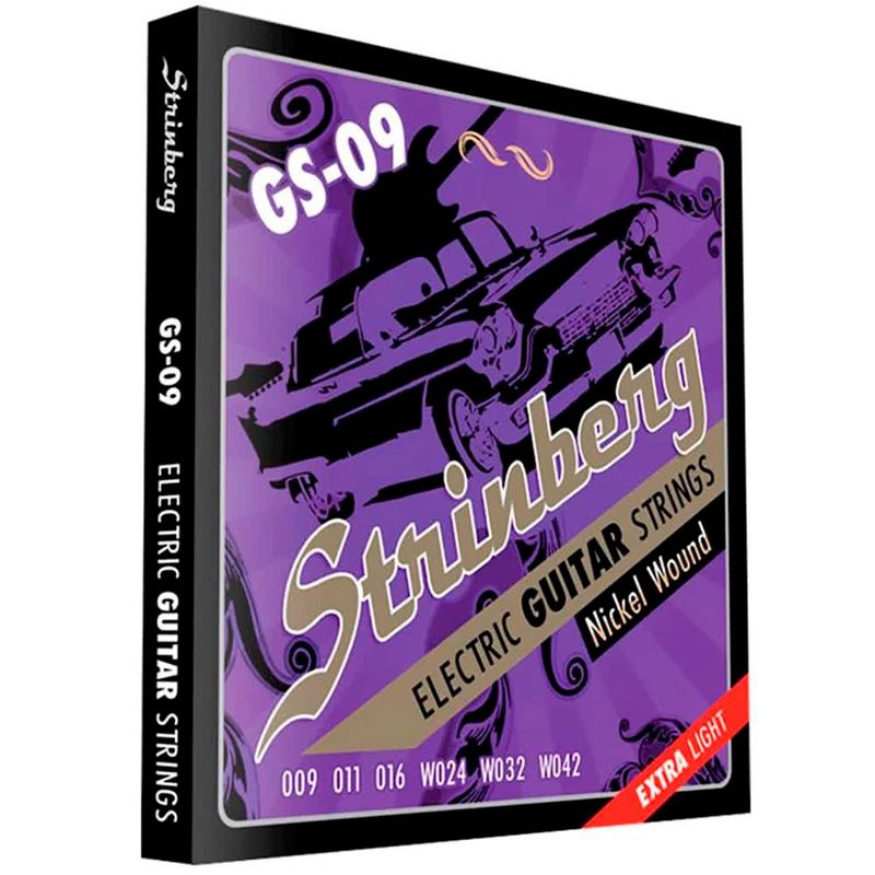 corda guitarra strinberg gs-09 - musimax