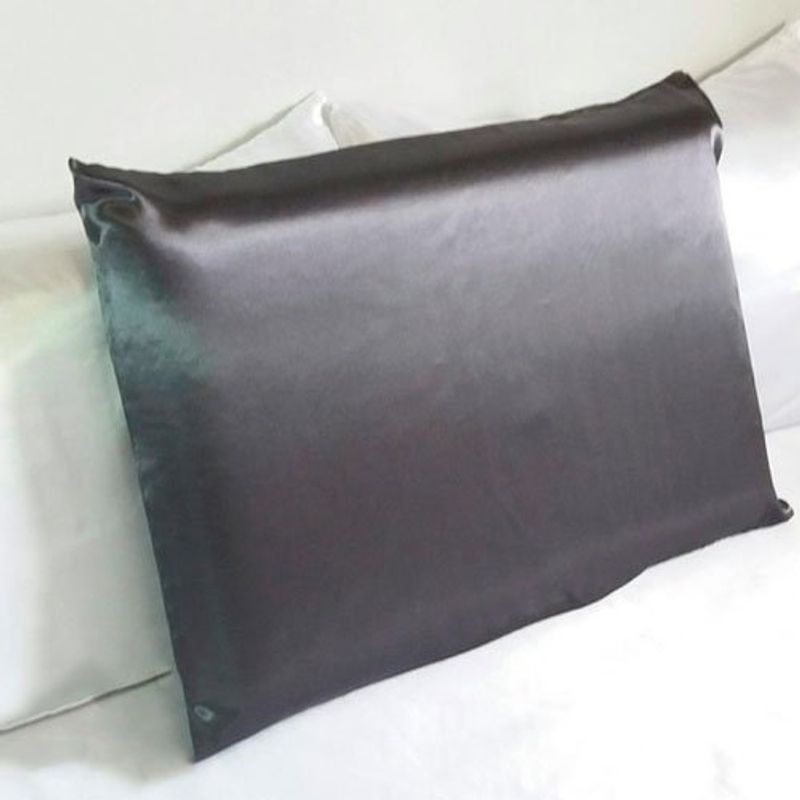 fronha fibrasca de cetim bye bye frizz 50x70cm prata - 3760