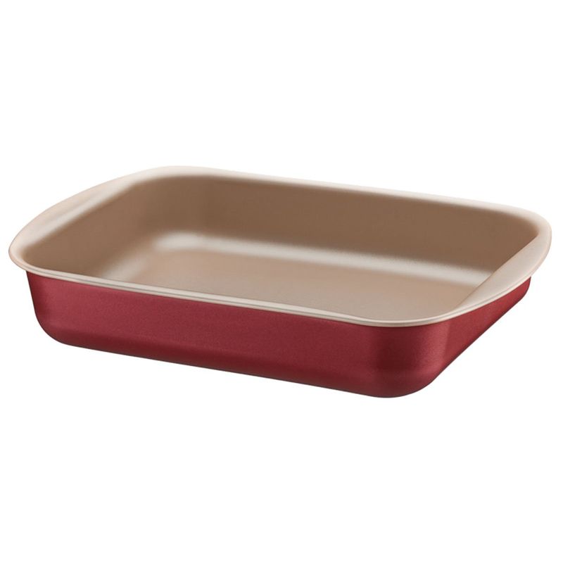 assadeira tramontina funda alumínio com revestimento antiaderente 22cm 1,9l vermelha - 20051722