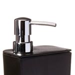 dispenser para detergente martiplast e esponja trium 650ml preto - dt 500 ptf