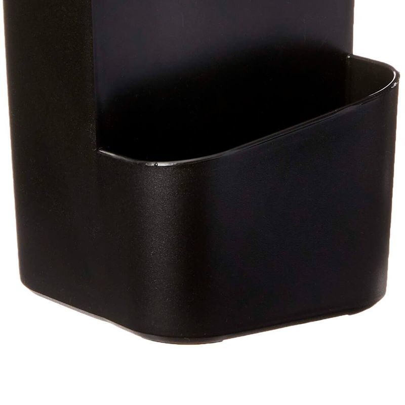 dispenser para detergente martiplast e esponja trium 650ml preto - dt 500 ptf