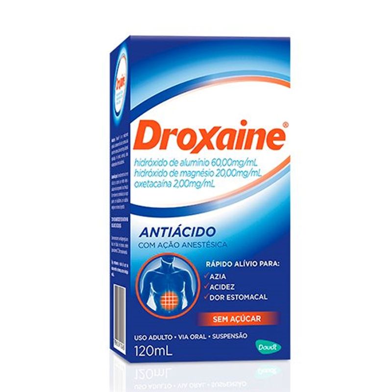 droxaine suspensão oral 120ml