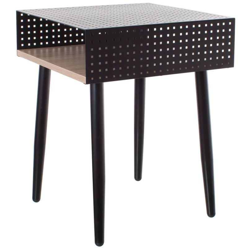 mesa lateral latcor coffee table preta sf14127b
