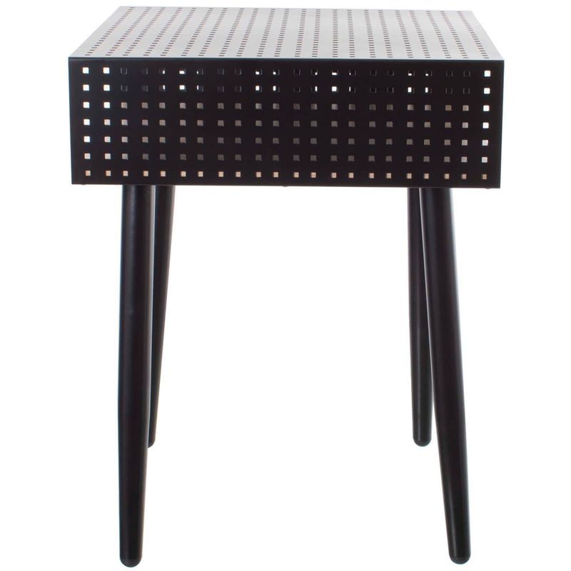 mesa lateral latcor coffee table preta sf14127b