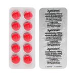 xantinon 10 comprimidos revestidos takeda pharma