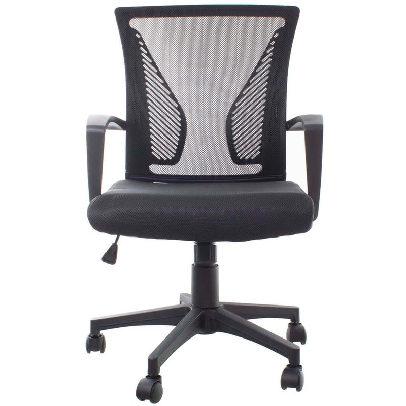 cadeira para escritório latcor giratório preto jao4025-black