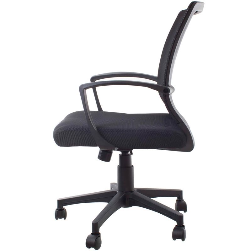 cadeira para escritório latcor giratório preto jao4025-black