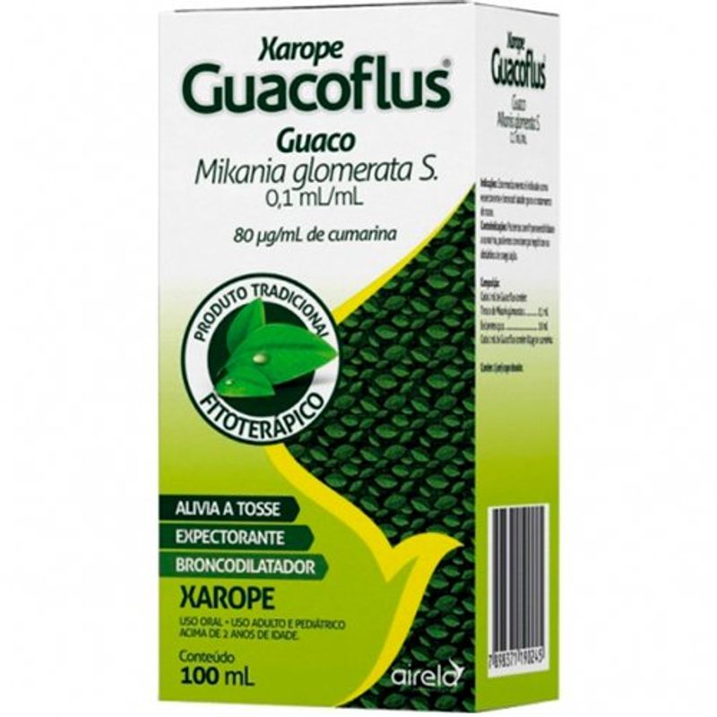 guacoflus 0,1ml/ml xarope 100ml airela
