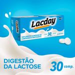 lacday 10.000 u. fcc 30 comprimidos mastigáveis