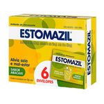 estomazil 462+90+438mg/g pó efervescente 6 envelopes sabor abacaxi cosmed