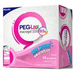 peg lax 8,5g 14 envelopes pó solução oral sem sabor myralis