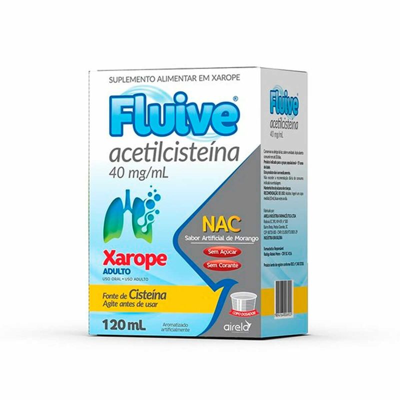 fluive 40mg/ml xarope adulto 120ml