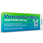 vonau gasmax 250mg 10 cápsulas moles geolab