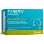fluimucil 600mg 60 comprimidos efervescentes zambon