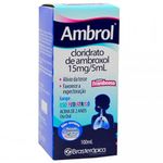 ambrol 15mg/5ml xarope pediátrico 100ml