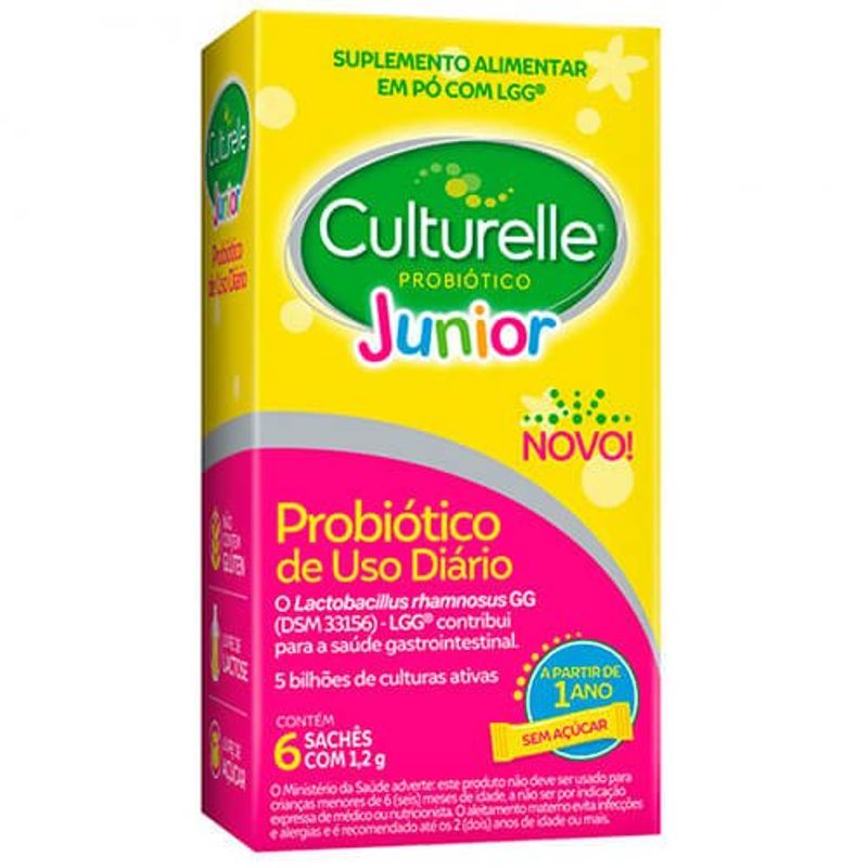 culturelle probiótico júnior 6 sachês