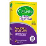 culturelle probiótico saúde digetiva 30 cápsulas