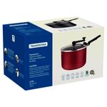 panela pipoqueira tramontina loreto 20cm 3,5l vermelho - 20387720