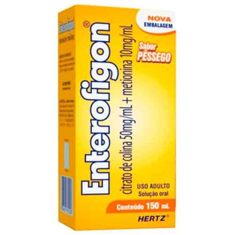 enterofigon 53mg/ml 150ml pêssego 150ml kley hertz