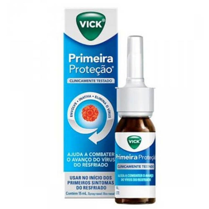 vick primeira proteção spray nasal 15ml