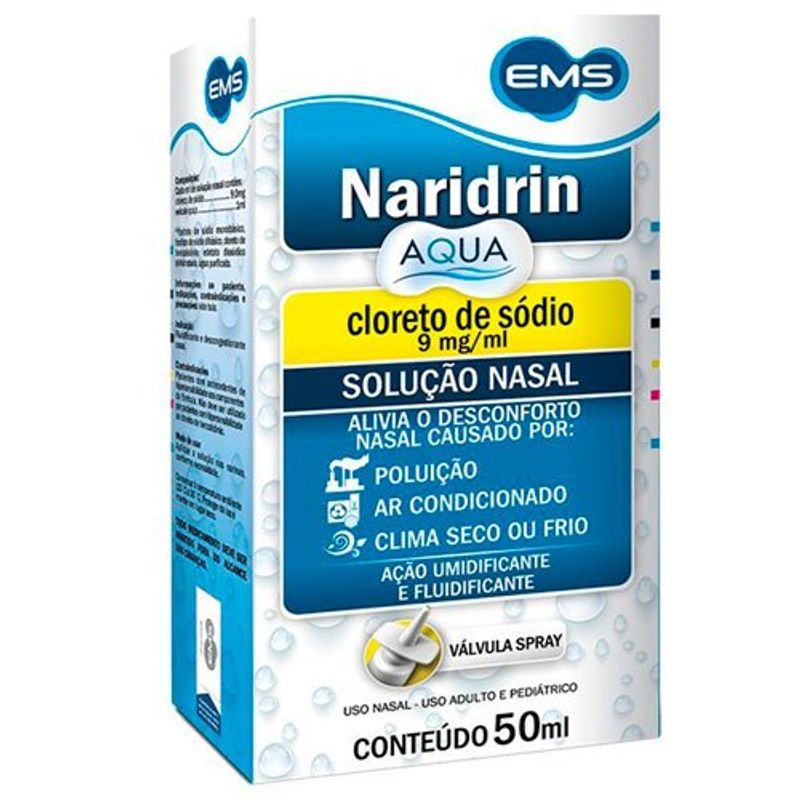naridrin aqua 9mg/ml 50ml ems