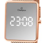 relógio feminino champion digital rosé ch40080z