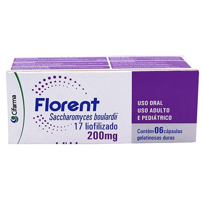 florent 200mg 6 cápsulas
